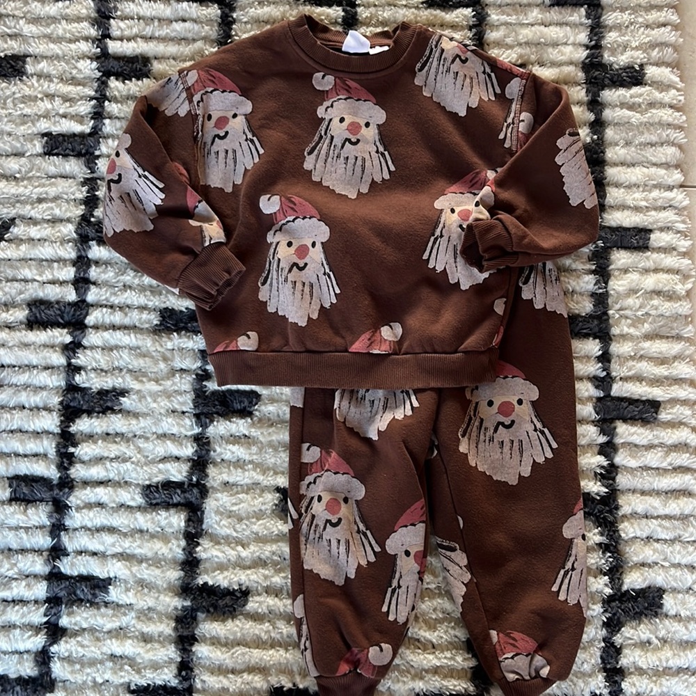 Zara Baby Boy Santa Set